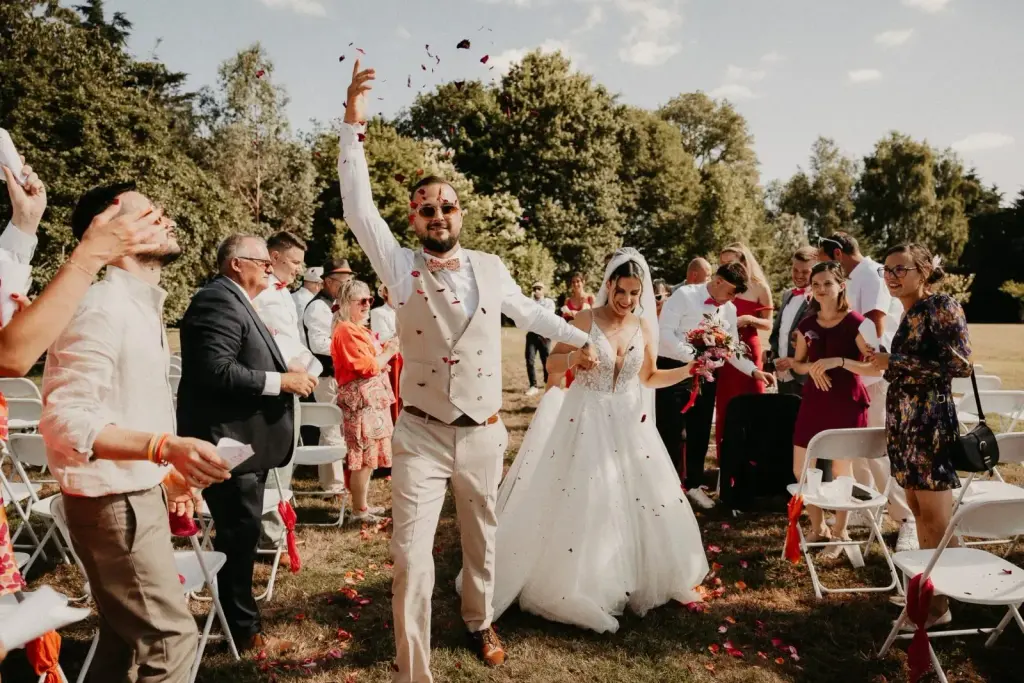 DJ de DRD Events aux platines lors d'une cérémonie de mariage